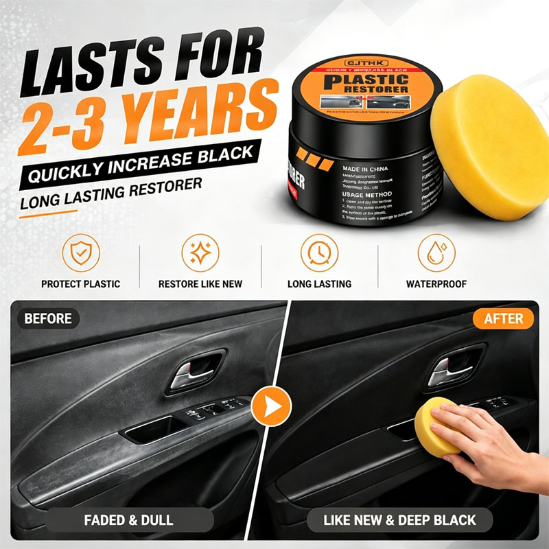 Car Plastic Restorer Back To B - Leather Cleaner Interior review and price